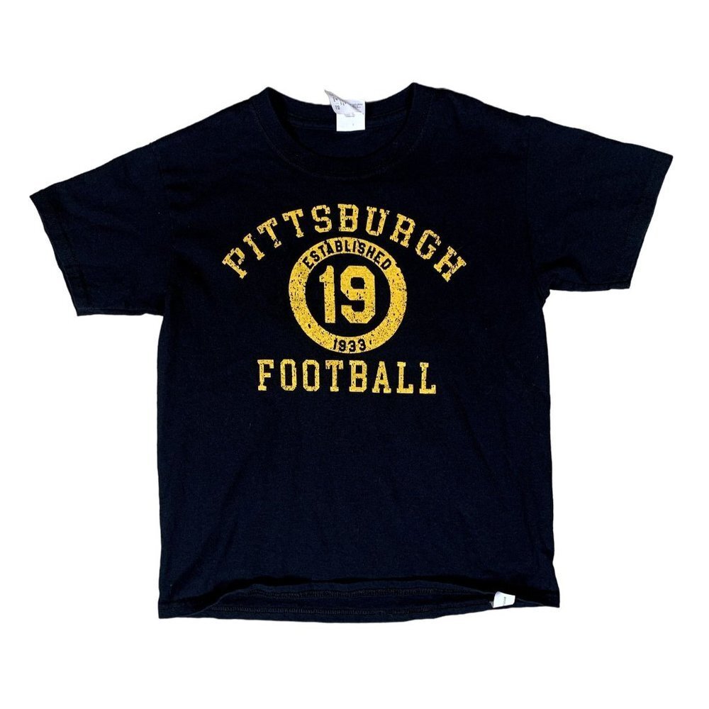 Pittsburgh Steelers Juju Smith Black T-Shirt Size Youth Small
